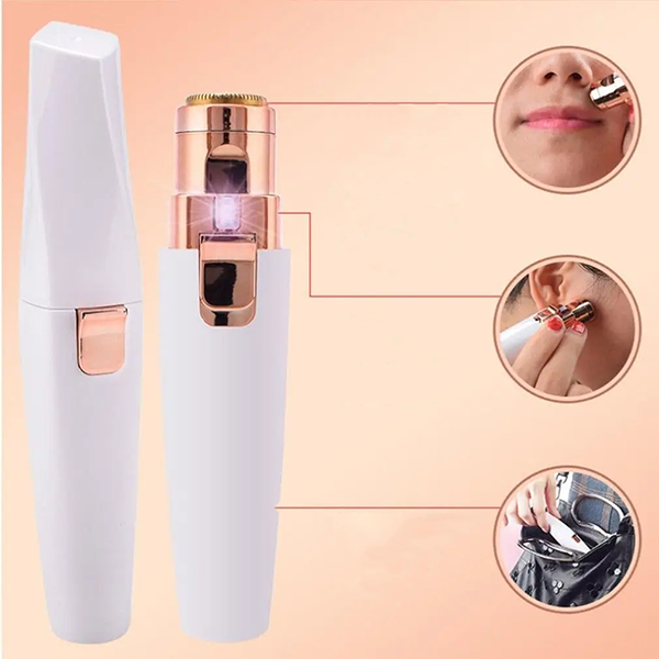 Епілятор-тример для брів Кемеї KM-6667 Білий, фото 1