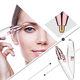 Епілятор-тример для брів Кемеї KM-6667 Білий, фото 2