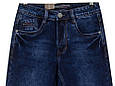 Джинси чоловічі класичні синього кольору Baron Jeans, фото 4