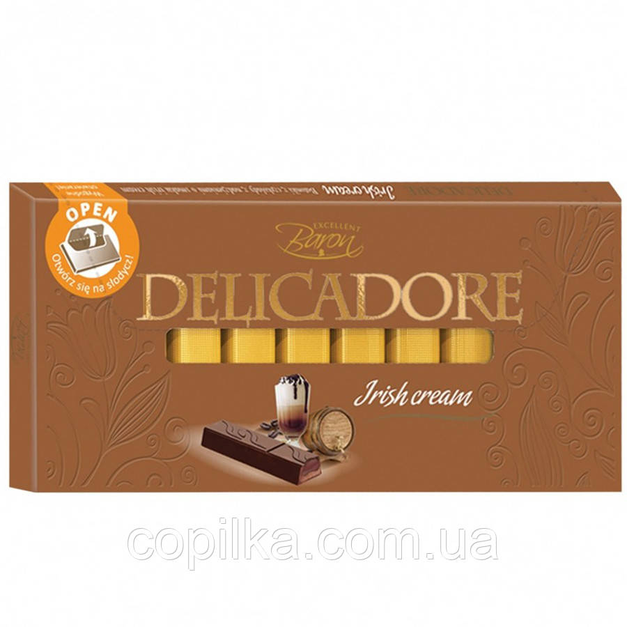 Шоколад Delicadore IRISH CREAM  200 г