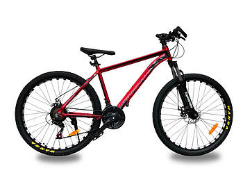 Гірський алюмінієвий Велосипед TopRider 680 29 дюймів розмір рами 19″ Червоний