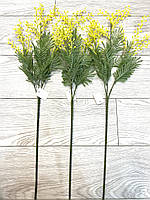 Штучна гілка мімози. Мімоза декоративна ( 65 см), фото 4