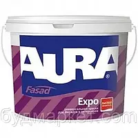 Фарба AURA Fasad Expo для внутрішніх і зовнішніх робіт (матова) (база А), 1 л