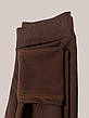 Лосини в рубчик НА ФЛІСІ мод 022 коричневі, фото 6