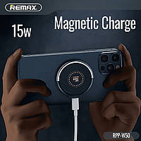 Беспроводное зарядное устройство Wireless 15W REMAX RPP-W50 Magnetic
