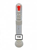 Реставраційний олівець — маркер від подряпин на автомобілі TOYOTA код Y08 (YELLOW MET) 12 мл