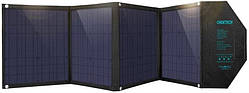 Сонячний зарядний пристрій Choetech 80W (158x41см) USB 5V/2.4A + 5V/2.4A QC3.0 + USB-C PD3.0 (30W) (SC007)