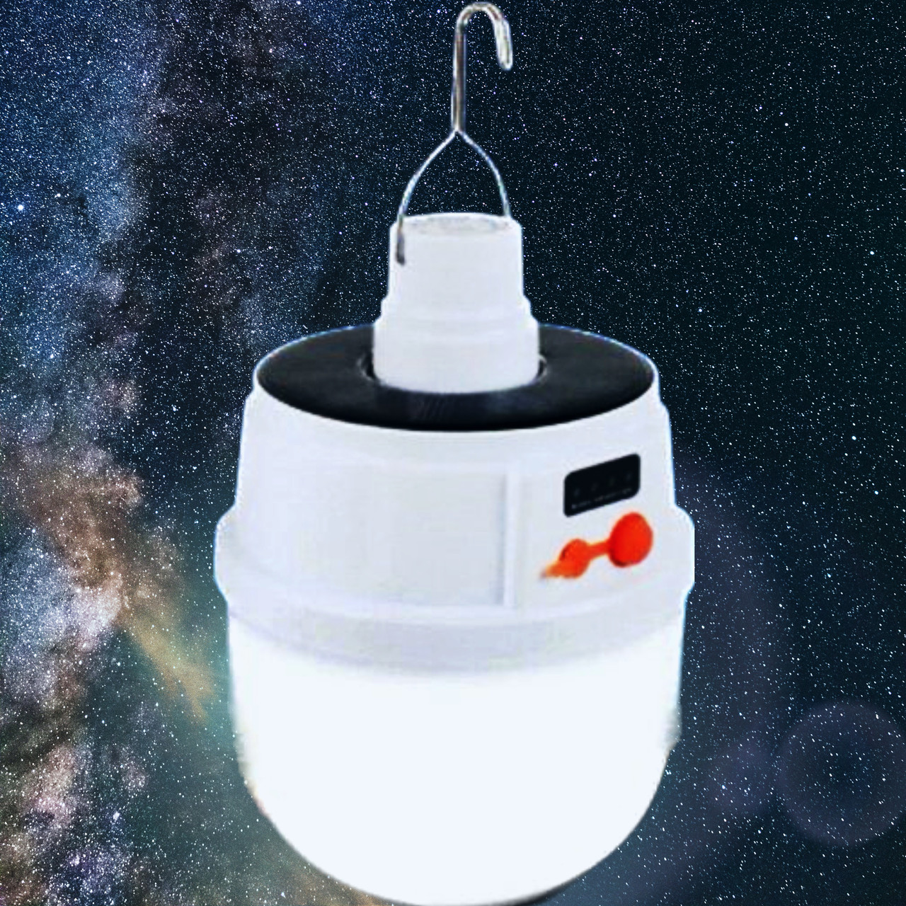 Кемпінговий ліхтар лампа Bailong BL-2022 Solar із сонячною панеллю micro USB лампа для кемпінгу