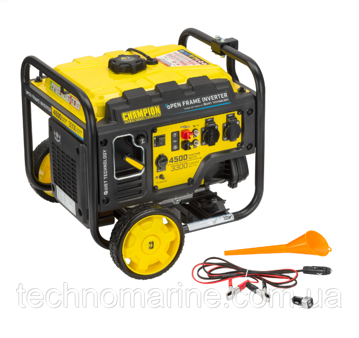 Купить Инверторный генератор Champion 4500W в Николаеве | Техномарин ...