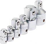 Набір перехідників  1/4″ 3/8″ 1/2″ 3/4″   6 шт. Vorfal V08030, фото 3