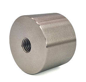 ODF-06-36-01-L30 Склотримач для скла (дистанція) L30 мм, d50 мм з різьбою М12, матовий