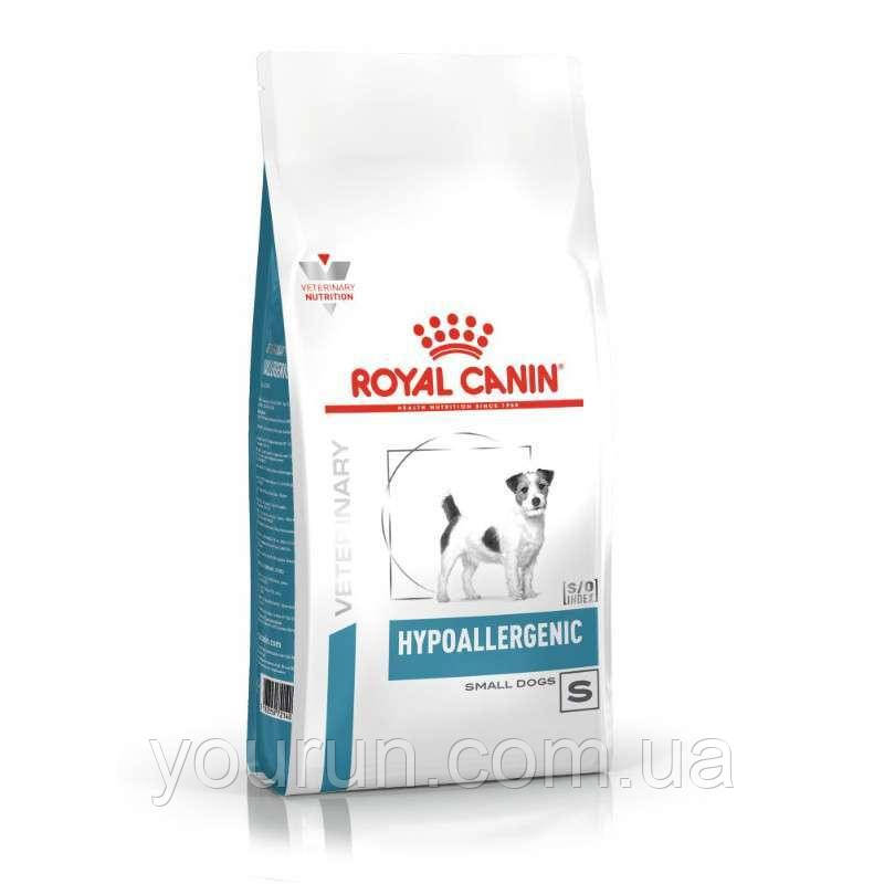 Royal Canin Hypoallergenic Small Dog - Сухий лікувальний корм для собак дрібних порід при харчових алергіях 1кг