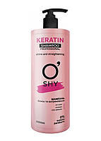 Шампунь "Keratin. Блеск и выпрямление" ТМ "O'shy" 1л