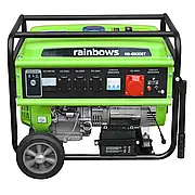 Бензиновий трифазний генератор Rainbows RB-6500ET 5.5 кВТ 13 Л.С.