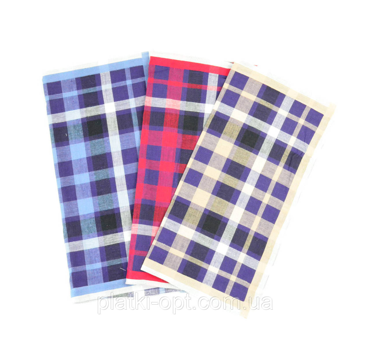 Чоловічий носовичок (сатин) 12 шт.