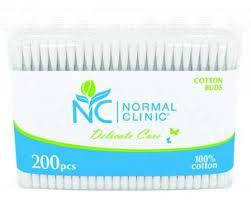 Ватні палички Credo-Capital NORMAL cliniс  - 200 шт. в ZIP упаковці (3800213303373)