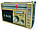 Радіоприймач портативний Golon RX-381 MP3 USB, золотистий, фото 2