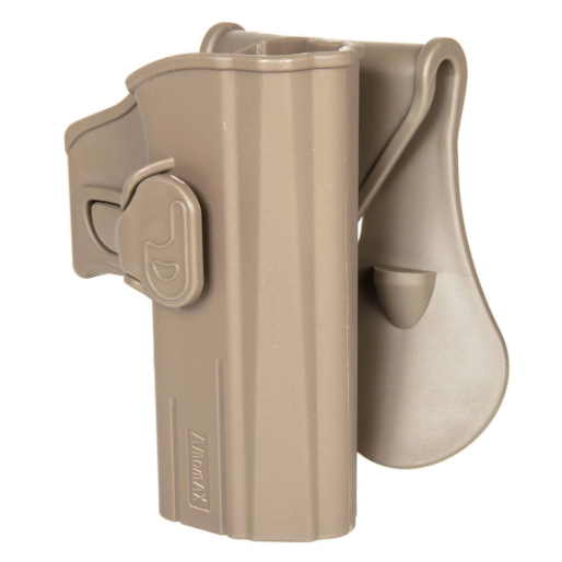Кобура Amomax для пістолету CZ P-07, P-09 Пісочна AM-P07G2F