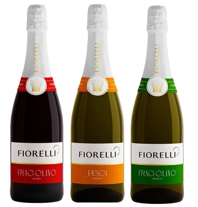 Шампанське (вино) Фраголіно Фіорелло Fragolino Fiorelli Італія 750 мл