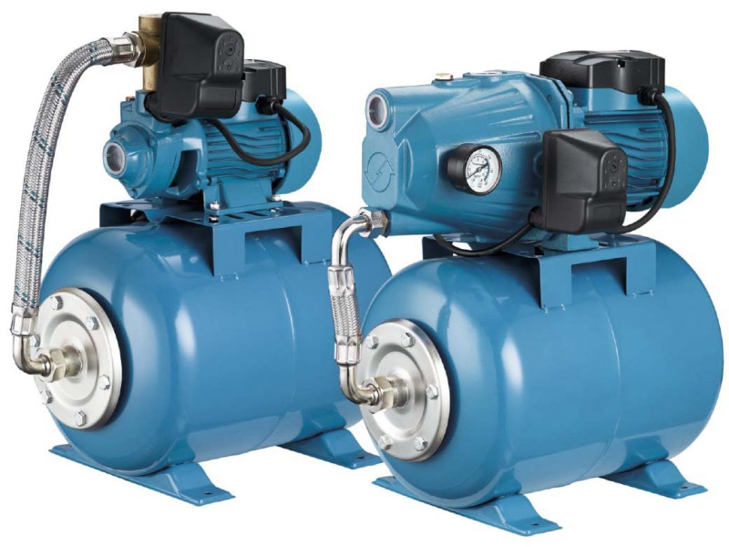 Станція насосна ZEGOR AU-JET-120L-24 (0,75кВт, 24л), фото 1