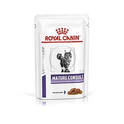 Royal Canin Mature Consult -Консервований корм для котів та кішок старше 7 років шматочки в соусі 85 гр