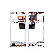 Середній корпус з кнопками Samsung A22 (SM-A225) білий сервісний оригінал із розбирання