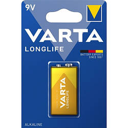 Батарейка Varta Longlife 6LR61 BLI 1 Alkaline, 1 шт.