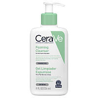 Очищувальний гель для нормальної та жирної шкіри обличчя і тіла CeraVe Foaming Cleanser, 236 мл