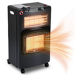 Газовий інфрачервоний нагрівач + електро Hausberg HB-1020 2в1 (Німеччина)