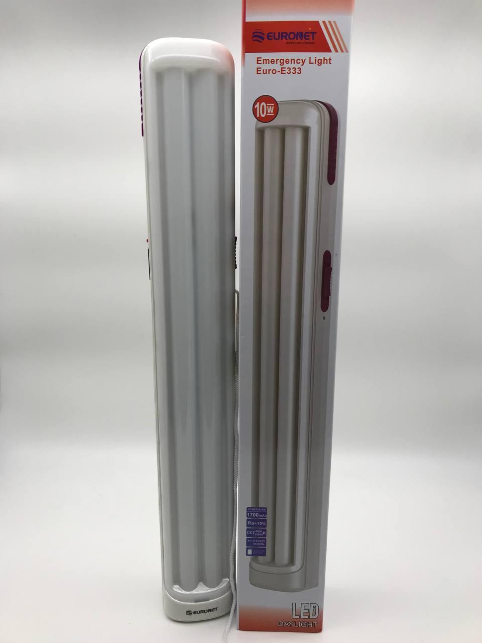 Акумуляторний ліхтар лампа EURONET E333 1700 mAh яскравий компактний світлодіодний ліхтар для дому і походів BF