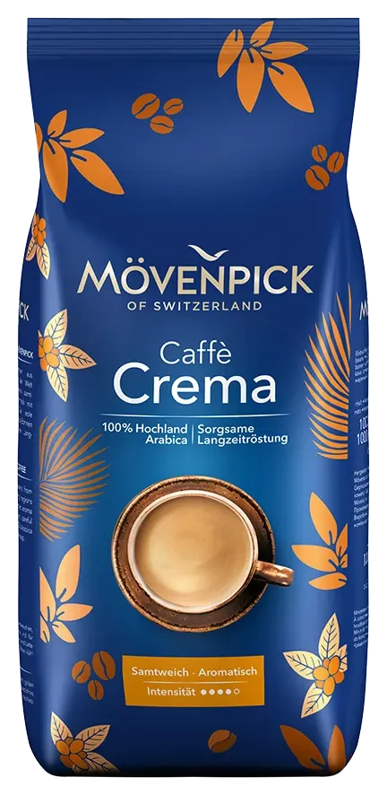 Кава в зернах Movenpick Caffè Crema, 1кг