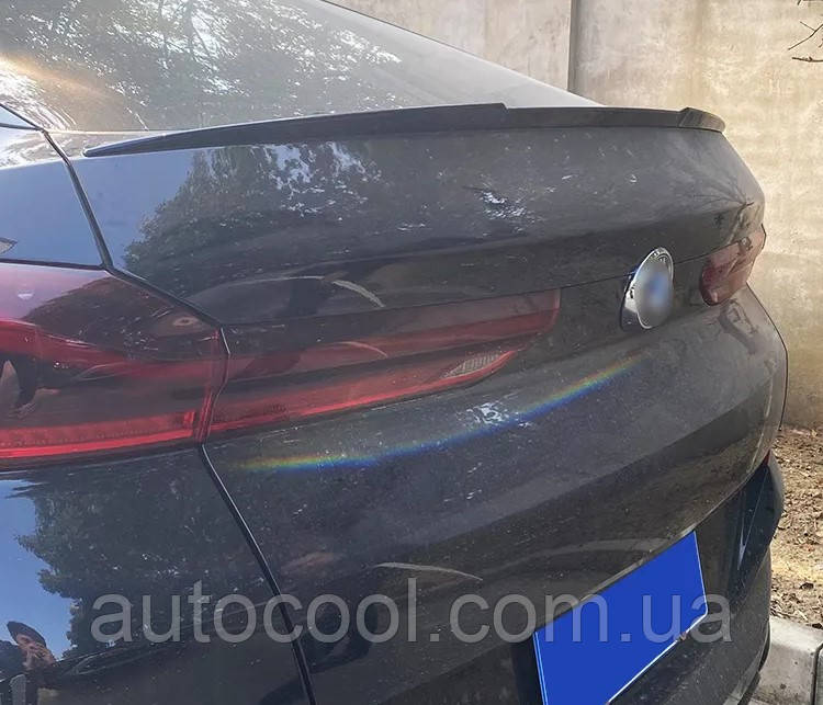 Спойлер кришки багажника для BMW X6 G06 2019+ г.в. стиль М, фото 1