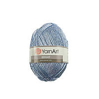 YarnArt BRIGHT (Брайт) №111 блакитний з люрексом (Пряжа, нитки для в'язання)