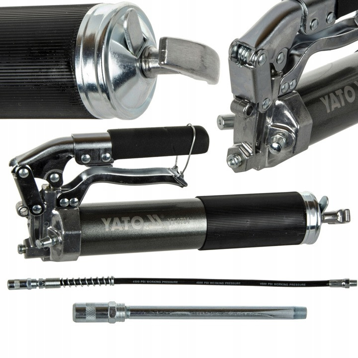 Шприц Для Мастила Солідолом 500 мл YATO (YT-0704)