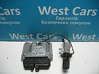 Блок керування двигуном (комплект) на 1.9 TDi Volkswagen Caddy з 2004 по2010