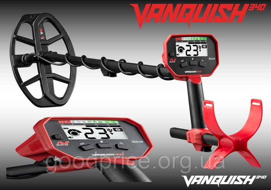 Металошукач Minelab Vanquish 340 - Офіційна гарантія 3 роки. Безкоштовна доставка!