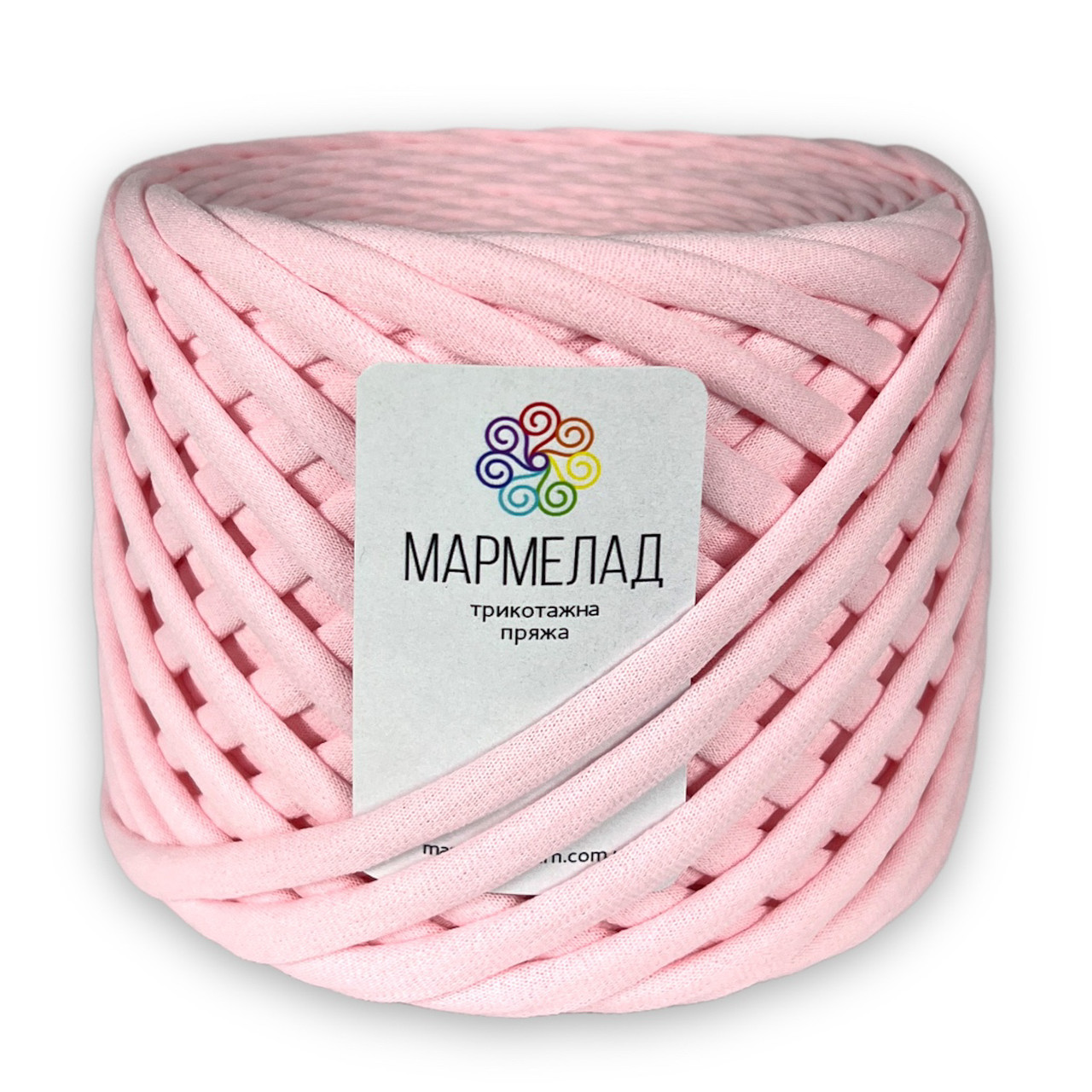 Купить Трикотажная пряжа Мармелад 7-9 мм 100 м зефир, цена 290 ₴ — Prom ...