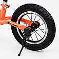 Велобіг "CORSO" 24846 (1) сталева рама, колесо 12", надувні колеса, фото 4