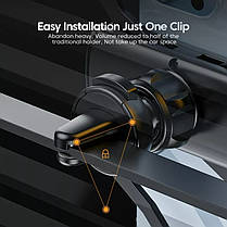 Універсальний тримач телефона смартфона у вентиляційний отвір автомобіля від 4.7 до 6,5 дюйма, фото 4