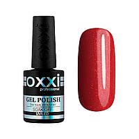 Гель-лак № 150 (яркий красный с микроблеском) Oxxi, 10 мл