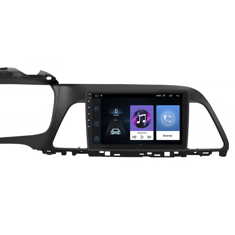 Штатна магнітола Lesko для Hyundai Sonata VII (LF) 2014-2017 екран 9" 1/16Gb Base Wi-Fi GPS Android Хюндай