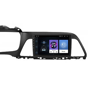 Штатна магнітола Lesko для Hyundai Sonata VII (LF) 2014-2017 екран 9" 1/16Gb Base Wi-Fi GPS Android Хюндай, фото 1
