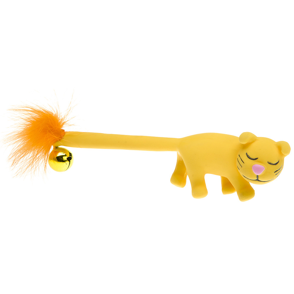 Іграшка для кішок з латексу з бубонцем і пищалкою Ferplast PA 5412