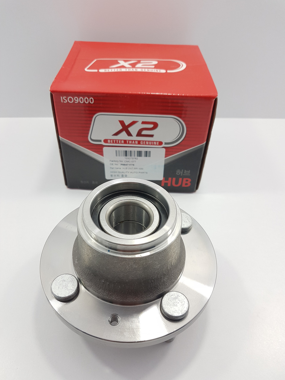 Ступиця задня без АБС Авео Т200, Т250 X-2 Корея, фото 1