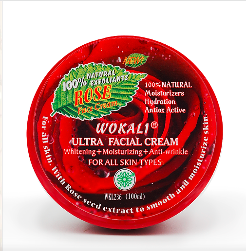 Крем для обличчя Wokali Ultra Facial Cream, Троянда, 100 мл