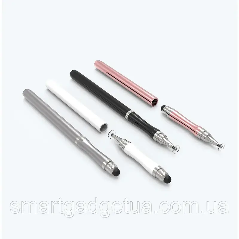 Універсальний Ємнісний Стілус - Ручка 2 в 1 Touch Pen для планшета сенсорного екрану