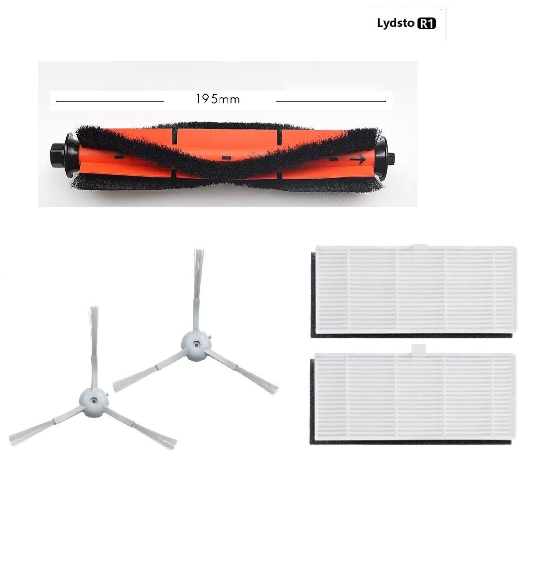Набір витратних материалів для робота-пилососа Xiaomi Lydsto R1 ( HD-STYTJ-W03 , HD-STYTJ-B03 )