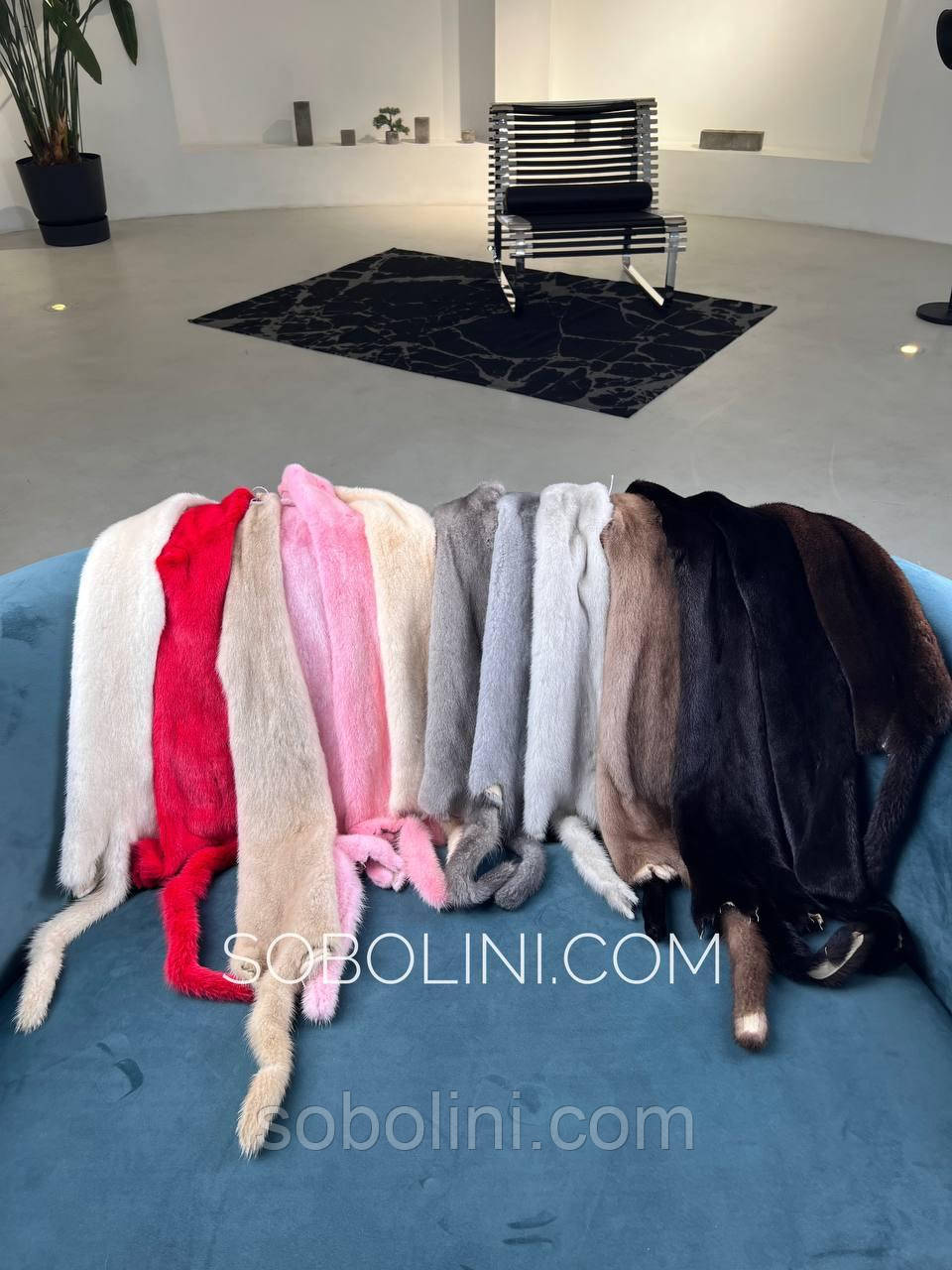 Хутро норки Nafa у натуральних та фарбованих відтінках, фото 1