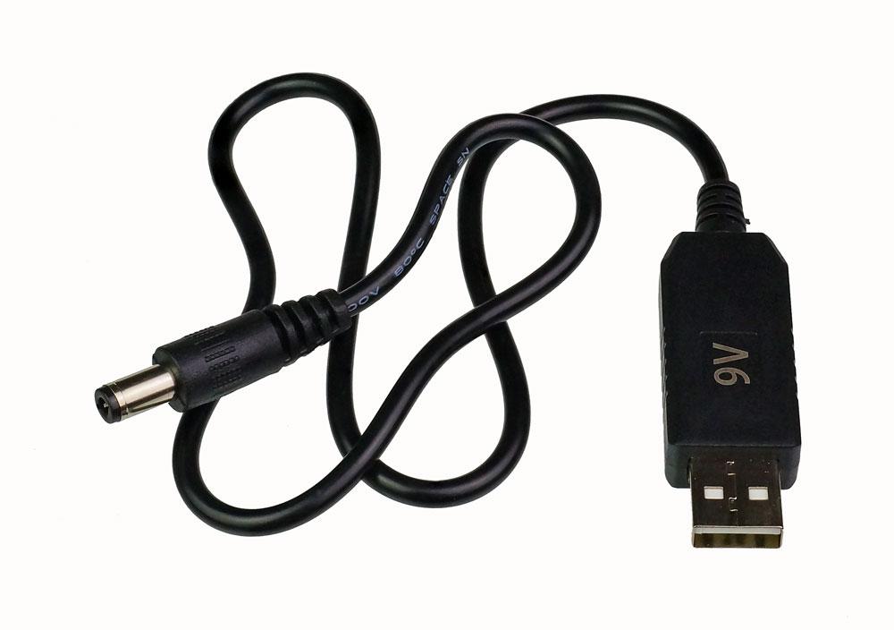 USB Підвищуючий кабель напруги 9 в