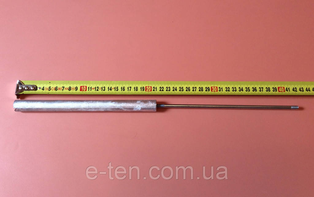 Анод магнієвий Італія Ø18мм / L=210мм / різьба M6*210мм (оригінал), фото 1